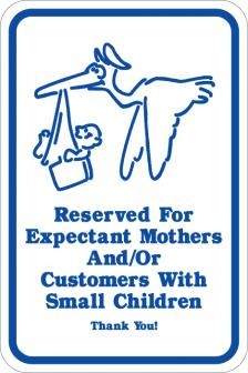 Reserved For Expectant Mothers- AR-150