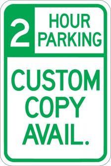 2 Hour Parking (Custom Copy)- AR-161