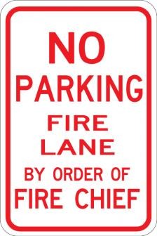 No Parking Fire Lane- AR-202