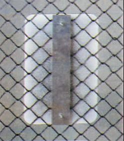 Chain Link Fence Bracket- ISCFMB-12AL