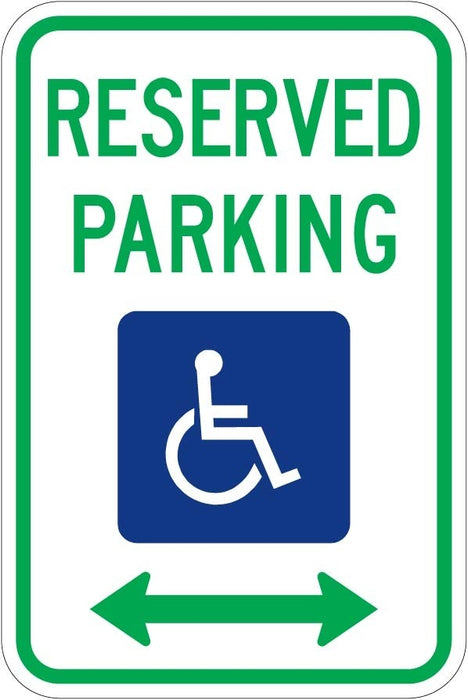 Colorado Handicap Parking Sign- R7-8 Co