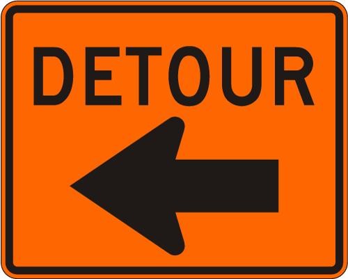 Detour With Arrow - M4-9