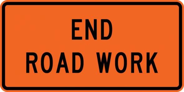 End Road Work - G20-2