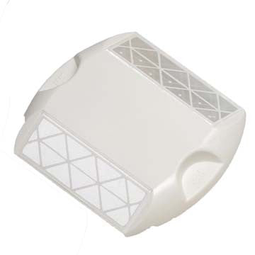 Two-Way White 3M Raised Pavement Marker Series 290- RPM-290-2W