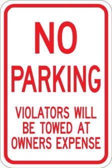 No Parking Violators- AR-223