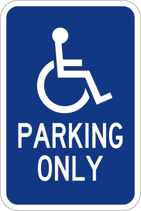 California Handicap Parking Sign - R99