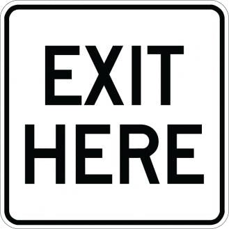 Exit Here- AR-727