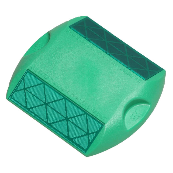 Two-Way Green 3M Raised Pavement Marker Series 290- RPM-290-2G