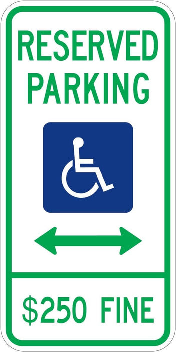 Illinois Handicap Parking Sign - R7-8 I101