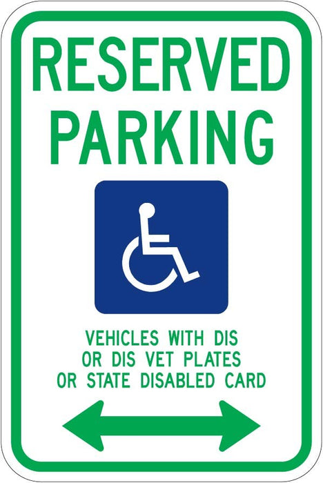 Wisconsin Handicap Parking Sign - R7-8wi