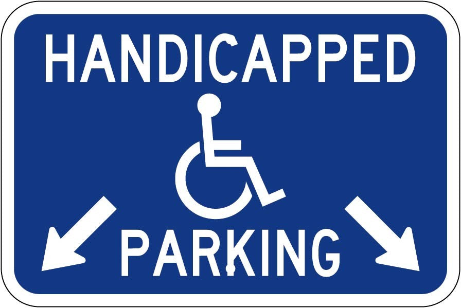 Handicapped Parking Sign- AR-307