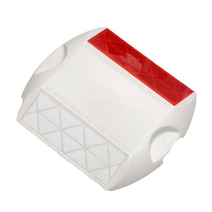 Two-Way White/ Red 3M Raised Pavement Marker Series 290- RPM-290-WR